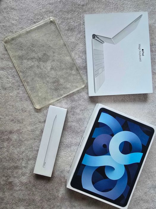 iPad Air 4 (64 GB) Wi-Fi + Cellular + Apple Pencil + Magic Keyboard
