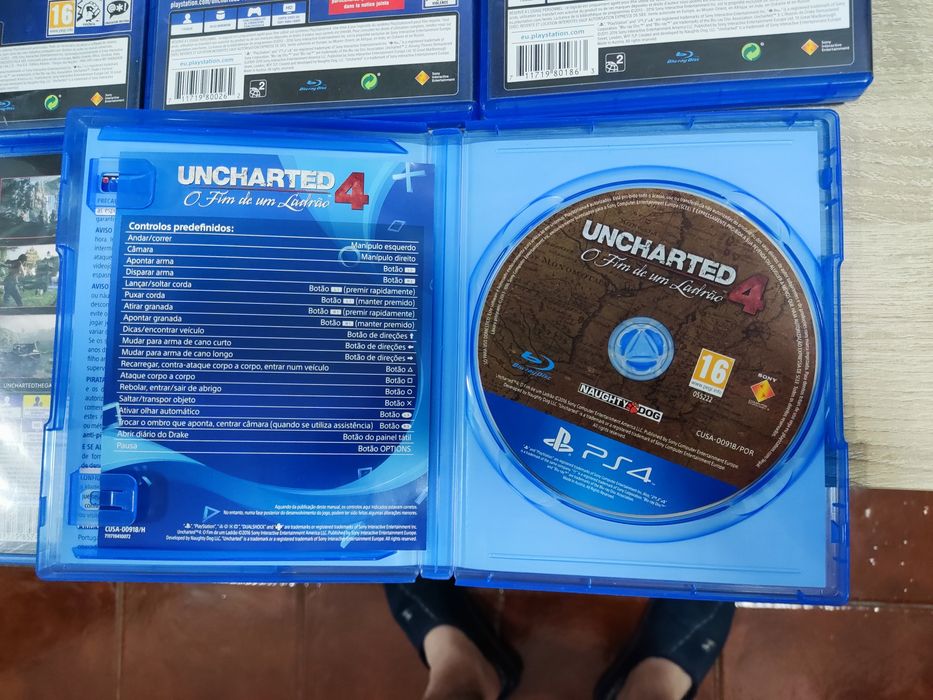 Série completa Uncharted PlayStation 4