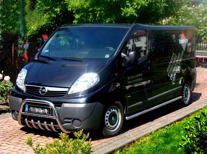 orurowanie opel Crossland Vivaro Trafic citroen jumpy traveller