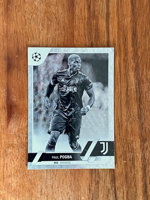 Karta piłkarska TOPPS Paul Pogba rzadka