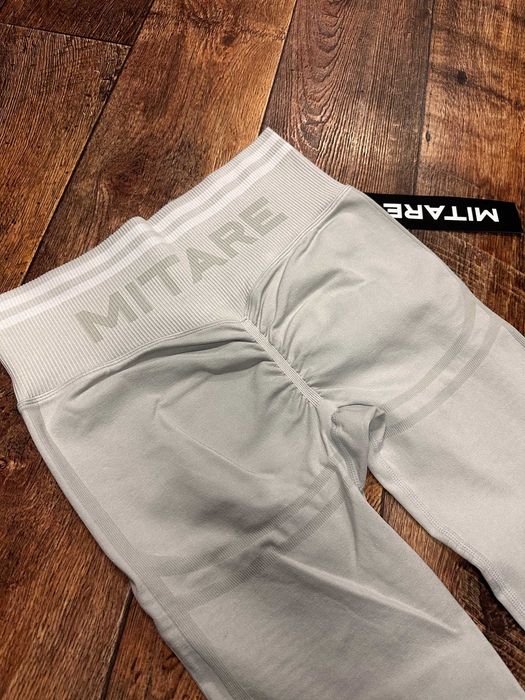 Legginsy SLIM PUSH UP K078 jasnoszare MITARE  r.L #259