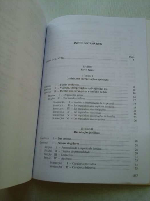 Código Civil Português 2003, Almedina