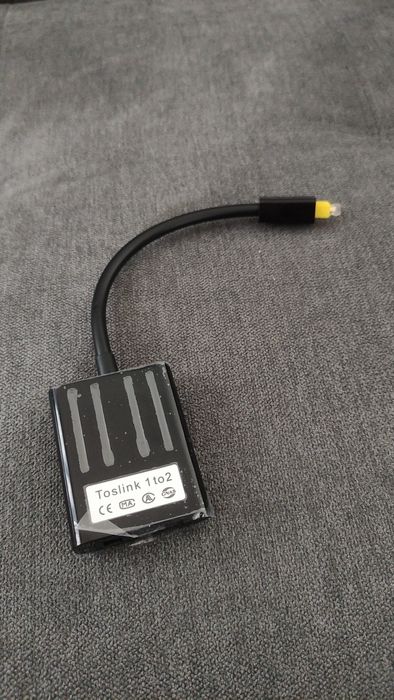 SPDIF/ fibra ótica splitter