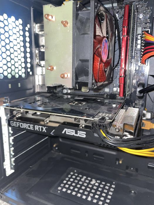 Игровой ПК RTX 3060 + Ryzen 5 500+ Монитор + Клава — Готовый комплект