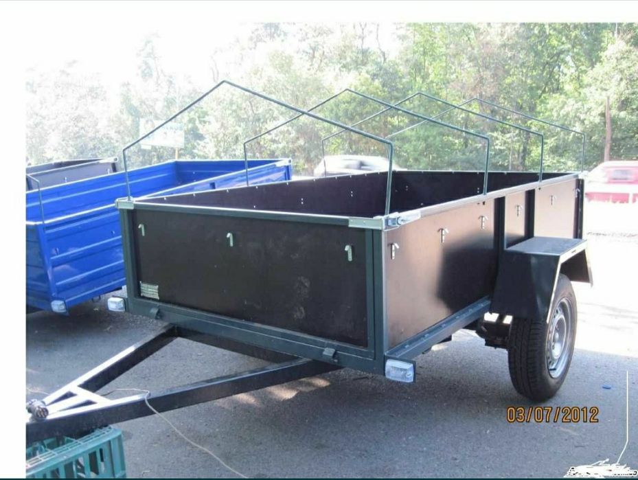 Прицеп новый легковой 2.04м/1.31м бакелитовый