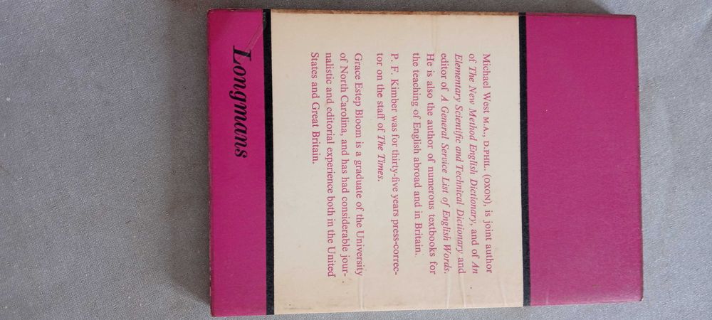 A Dictionary of Spelling British&American, Longmans, 1964