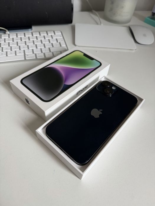 Bateria 94% iPhone 14 128gb Midnight