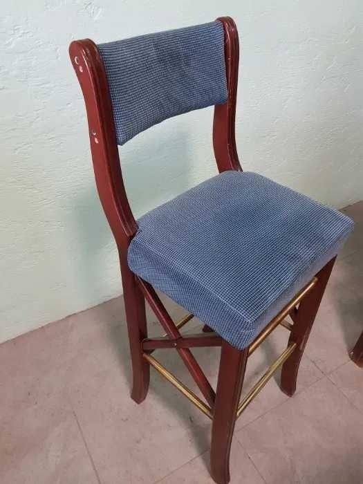 Стулья, стільці мякі барні