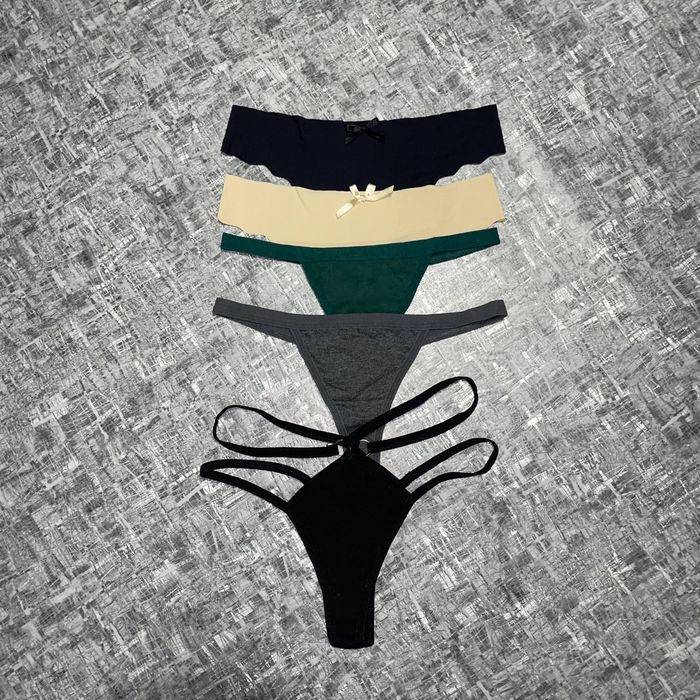 Набір трусиків стрінг XS, 5 шт