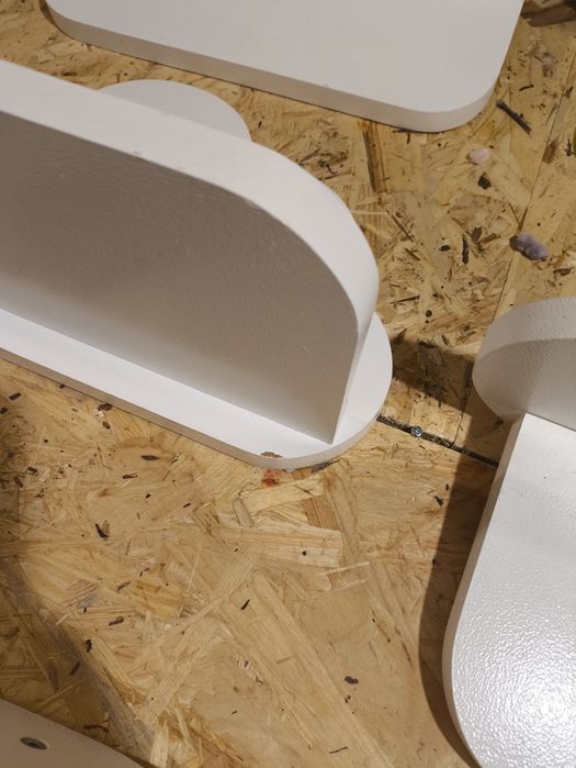 Zestaw półek chmurki/słońce