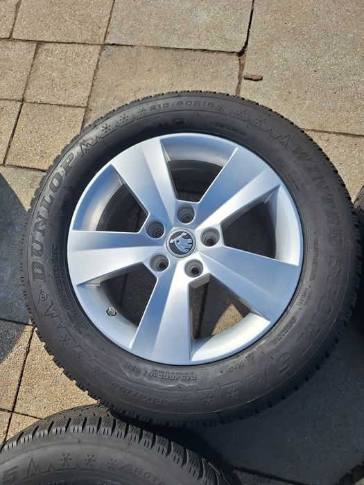 Koła zimowe Skoda superb III 215 60 r16
