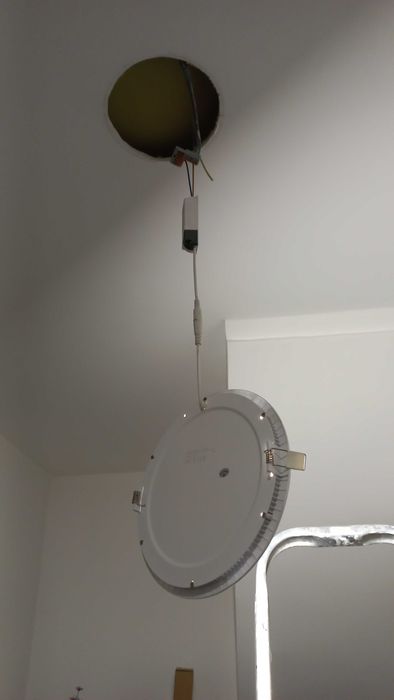 Vendo 5 painéis LED redondos de encastrar Begolux modelo Lupo R