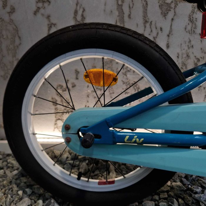 (17) Rower Dziecięcy LIV ADORE Aluminiowy lekki 16 Cali 3-6 LAT