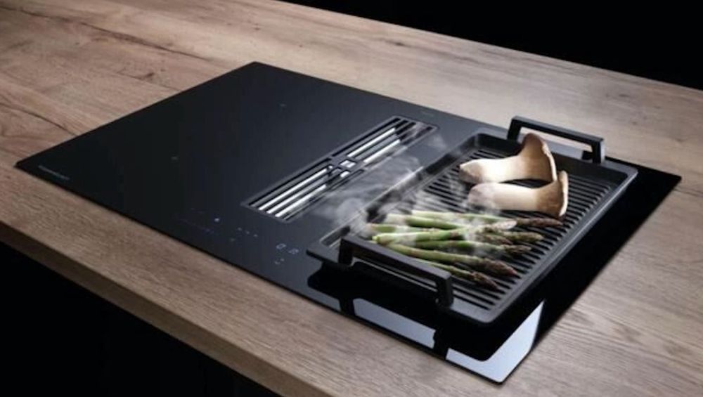 Miele, Kuppersbusch, Airforce, Blaupunkt,  płyta indukcyjna z okapem