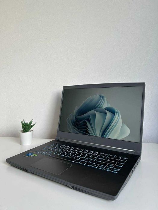 GAMINGOWY laptop MSI thin 15 B12uc I5, 16gb, rtx 3050, 512gb ssd
