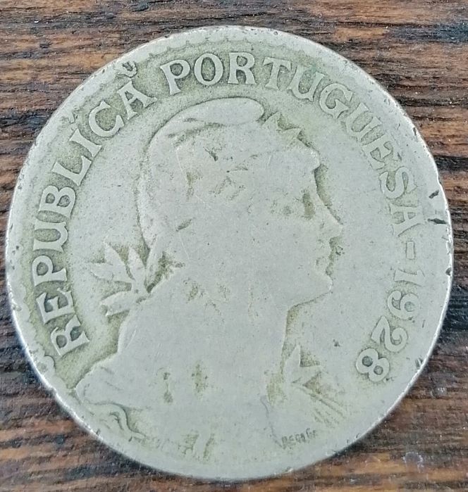 Moedas antigas colecionaveis