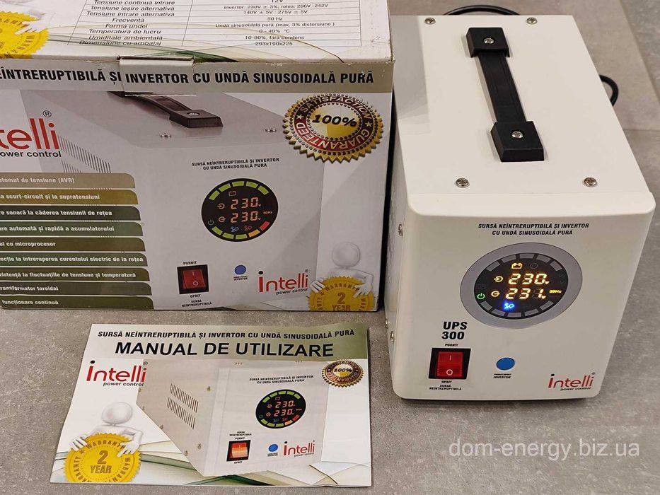 Источник бесперебойного питания ИБП бесперебойник до котла ДБЖ 300W Вт