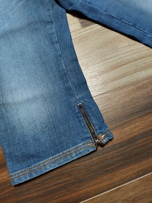 Nowe Szorty jeansowe bikery krótkie spodenki jeansowe Zara r.38