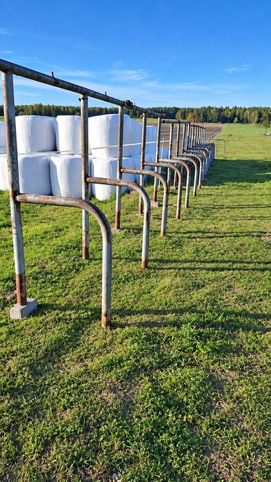 Wygrodzenia stanowiskowe dla bydła krów (agrafki) fi 60 mm rura 3 mm – 16 szt.