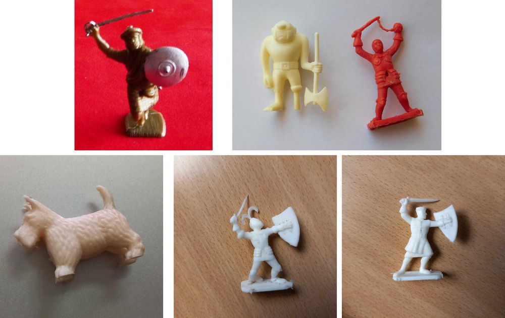 Lote de seis monocromáticos brindes diversos - AJAX, Gelados Neveiros, Wickie, Farinha Amparo, pastilhas