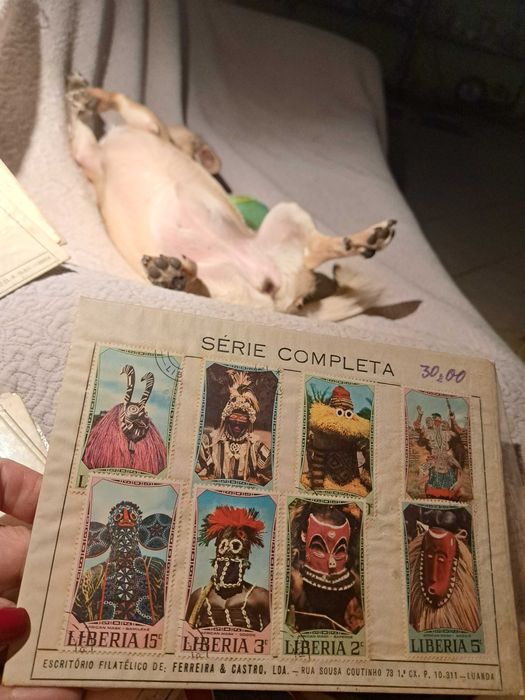 Colecção selos novos