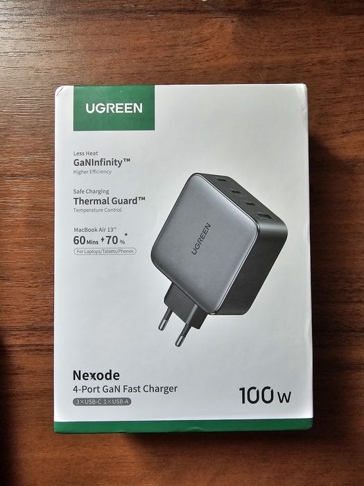 Швидке зарядне Ugreen CD226 100wGan Nexode