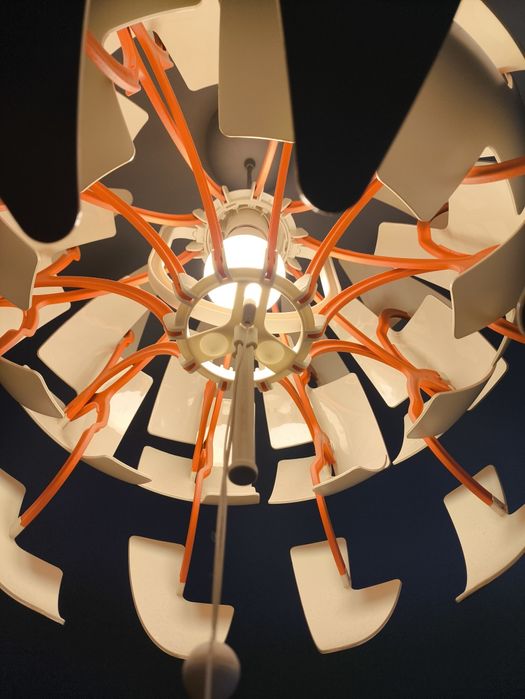 Lampa sufitowa wisząca Ikea ecru