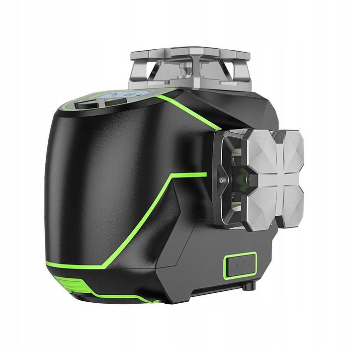 Huepar S03CG-C Laser krzyżowy 12-liniowy, 3 x 360 z ekranem LCD 3D