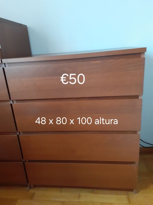 Duas cómodas Malm