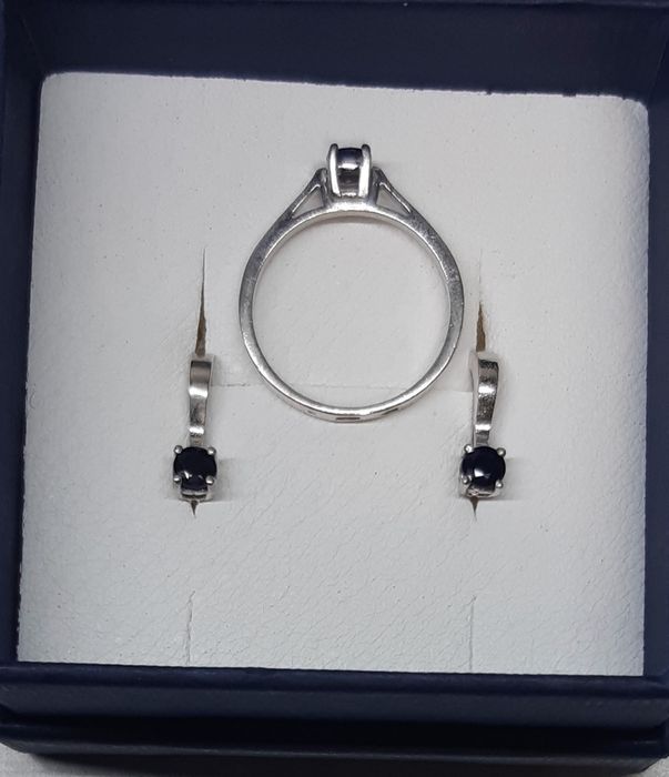 Сережки  з  кільцем  срібло 925 проба