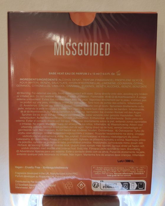 Missguided bebe heat nowa woda perfumowana