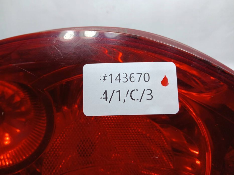 Lampa Lewa Tył Tylna Wkład Peugeot 207 Hb