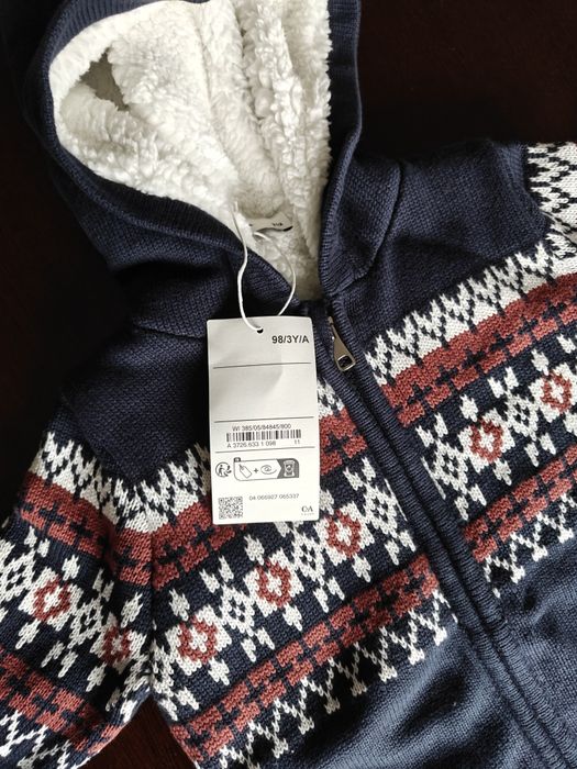 Casaco inverno C&A criança 3 anos  98cm, novo com etiqueta.