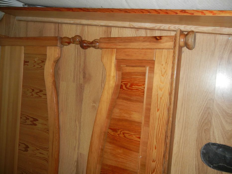 łoże łóżko małżeńskie 180x200 lite drewno dębowe?