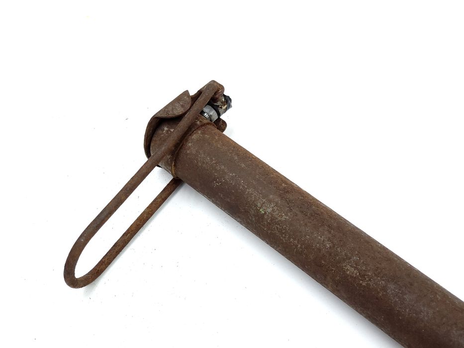 Pompka podłogowa stacjonarna serwisowa do rowerów PRL