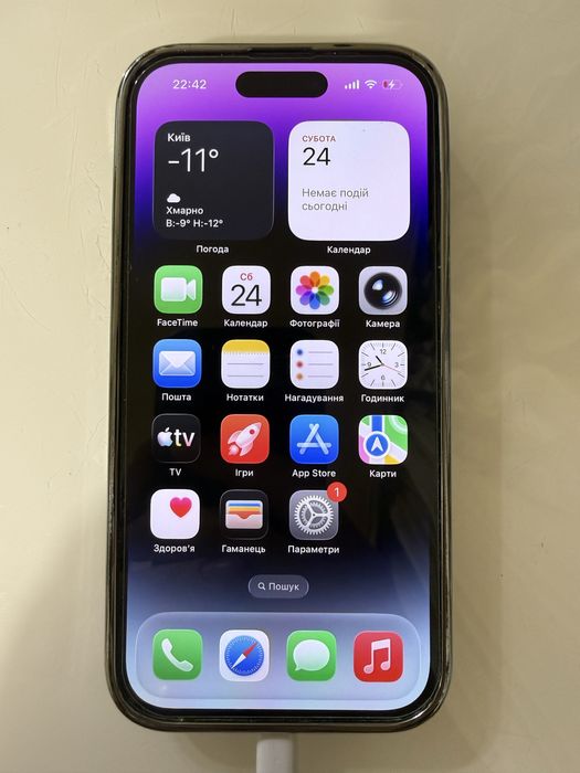 Iphone 14 Pro 256gb Deep Purple (Neverlock) e-Sim