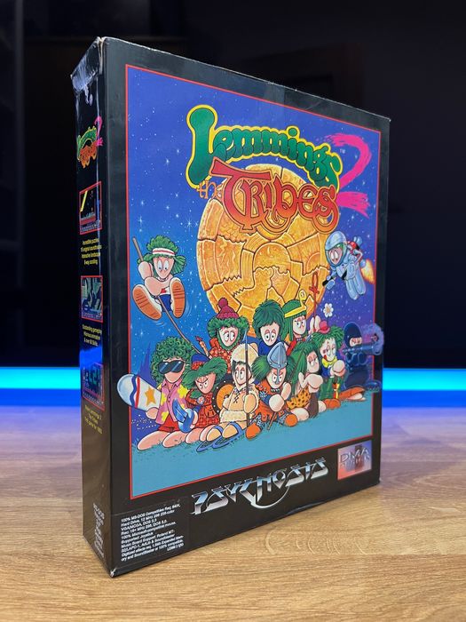 Lemmings 2 Tribes (PC EN 1993) BIG BOX kompletne premierowe wydanie