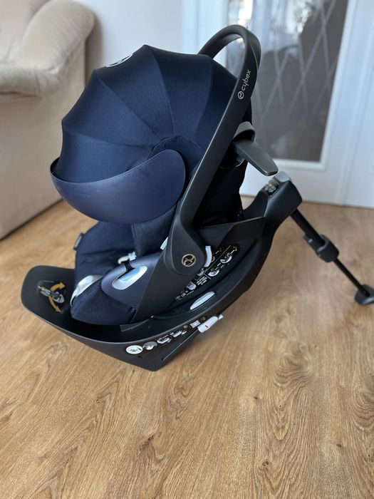 Автокрісло з базою Cybex Cloud Z i-Size Plus Platinum Blue