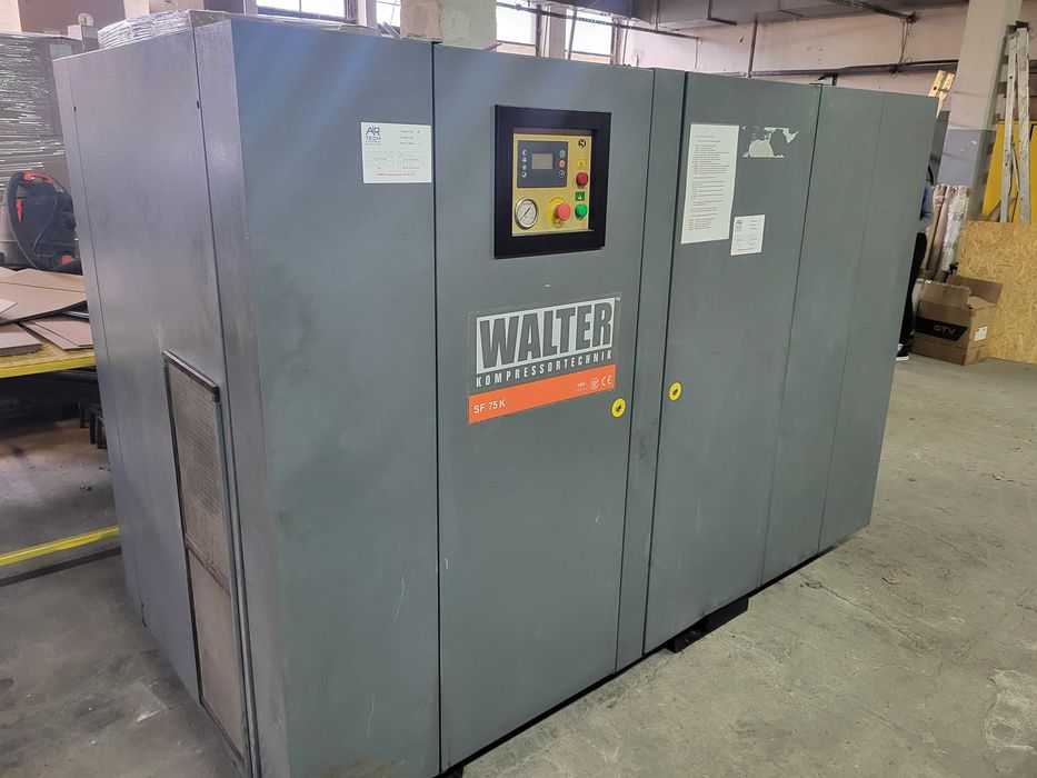 Sprzedam sprężarkę śrubową Walter 75 kW
