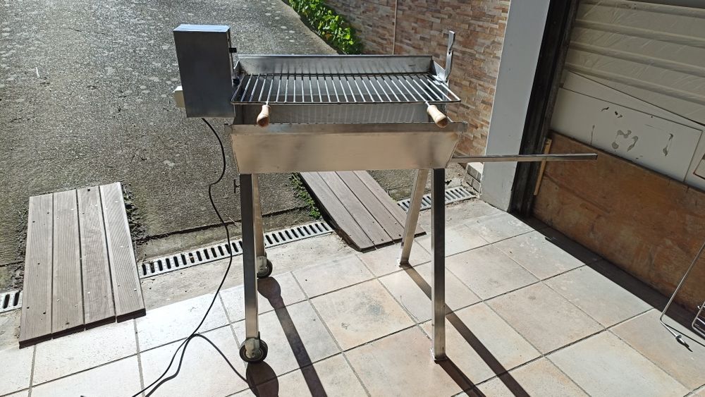 Grelhador / espeto / inox