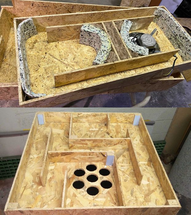 Caixa a prova de ruído