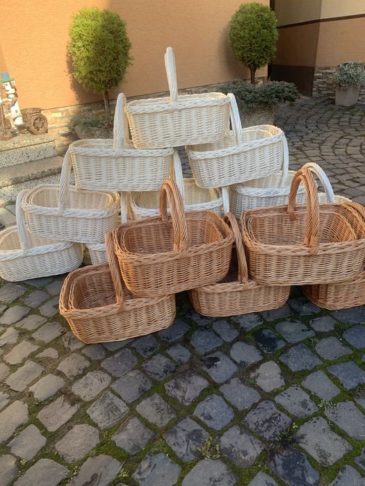 Кошики з лози.Пасхальні корзини.Опт кошиків