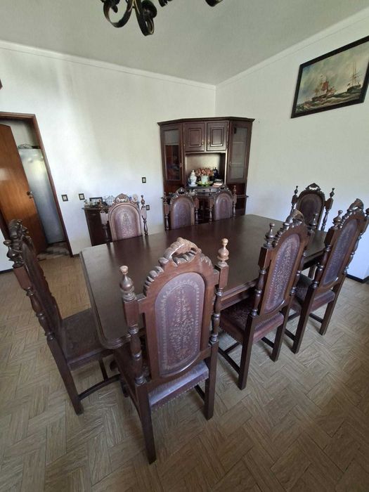Mesa sala + cadeiras
