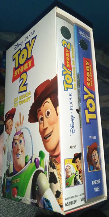 Pack Toy Story 1 + 2 VHS Disney Pixar