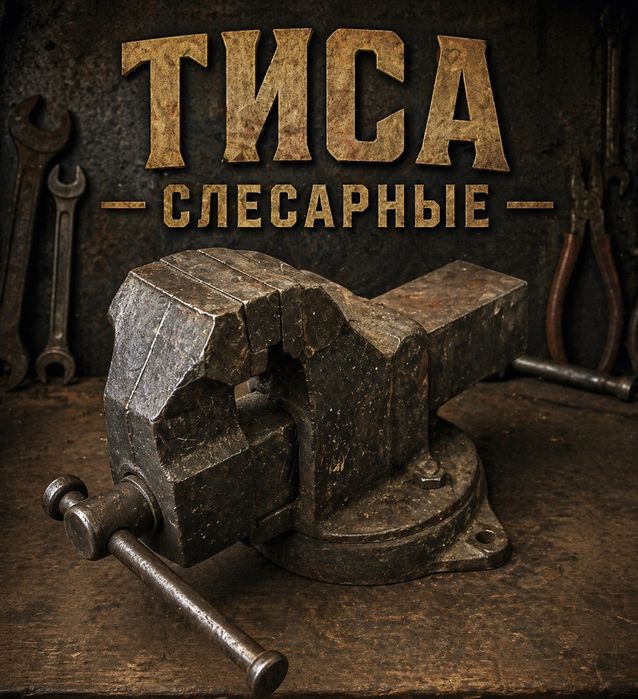 Тиса слесарные, тиски советские разные