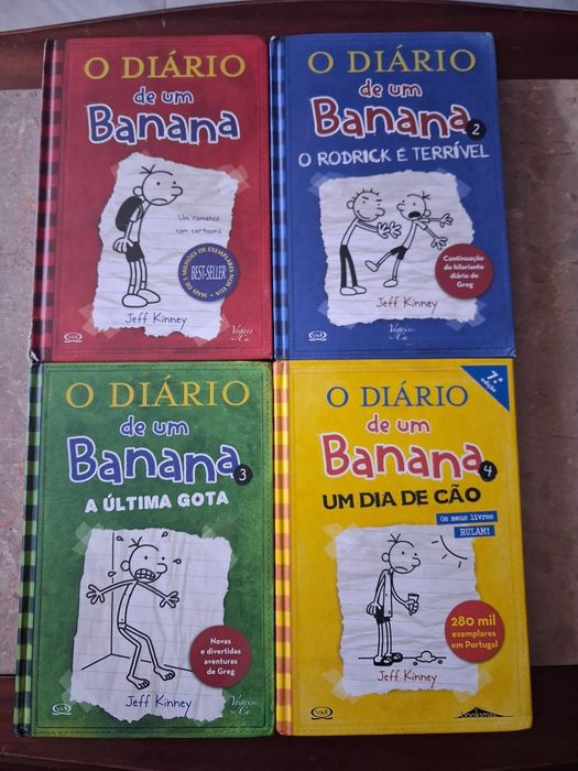 Livros diario de um banana