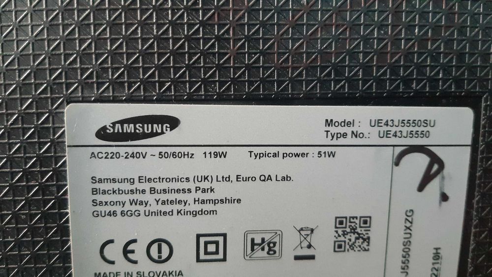 43" смарт SAMSUNG оригінальний, гарантія 6 місяців!!!