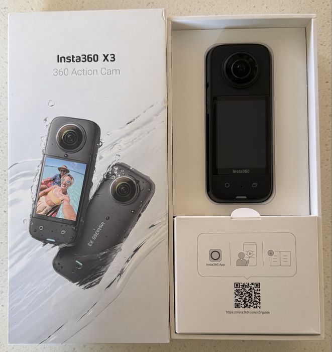 INSTA360 X3 + Varios Acessórios