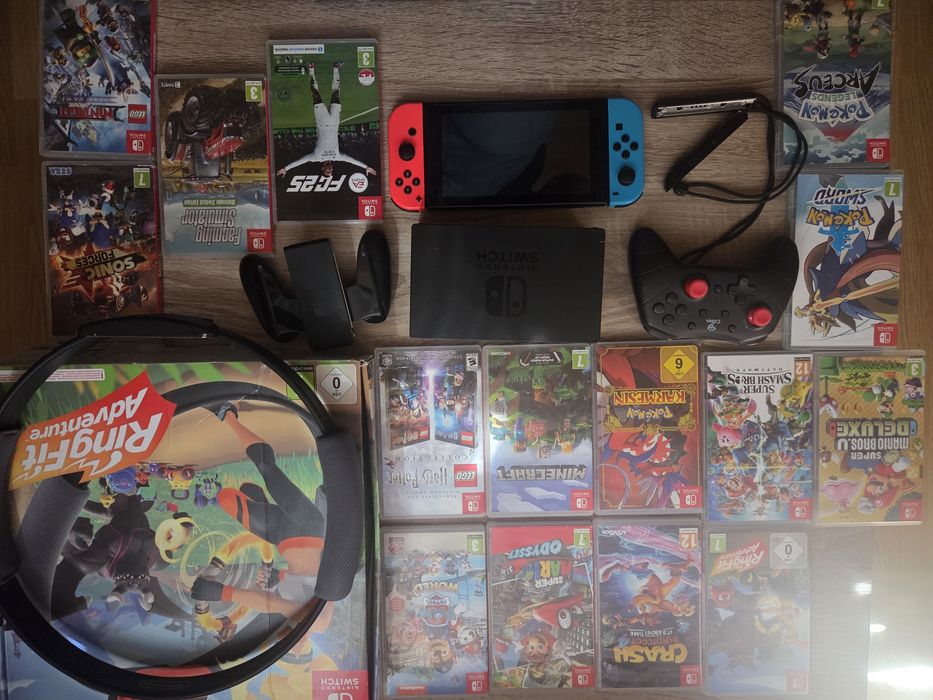 Nintendo switch , zestaw gier