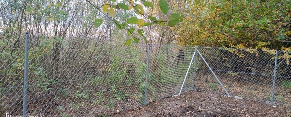 Ogrodzenia tymczasowe z siatki lesnej stale z siatki plecionej panel3d